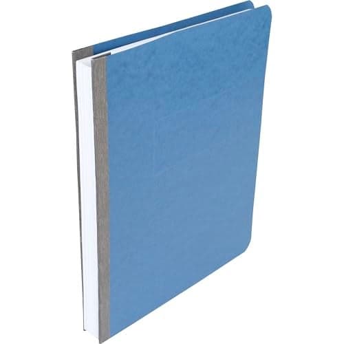 ACCO PRESSTEX Report Cover, Side Bound, Tyvek Reinforced Hinge, 8.5 Inch Centers, 3 Inch Capacity, Letter Size, Light Blue (A7025072A)