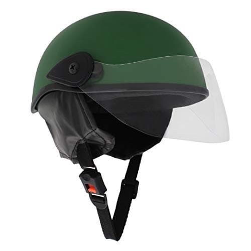 Sage Square Multipurpose Half Helmet for Men and Women (Small, Green Matte)