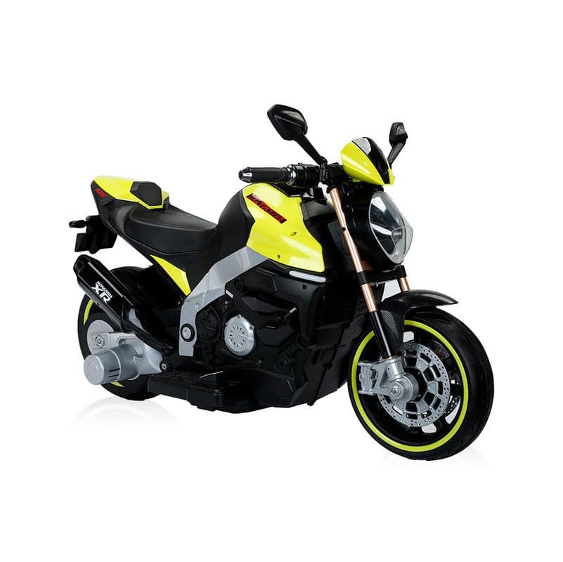 Lovely Baby Power Riding Motorcycle for Kids LB 9030EL, Motorbike, Ride-on with LED Lights, Music, MP3, Hand Accelerator, Leather Seat, EVA Wheels, Ages 2-4 Years