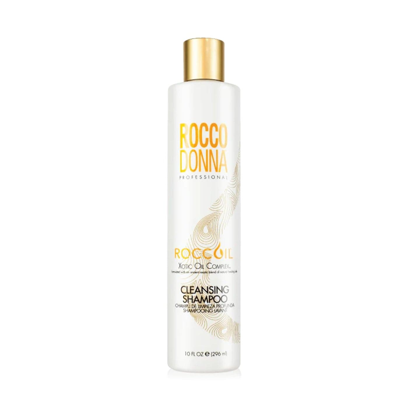 Rocco Donna Cleansing Shampoo for Deep Detox and Renewal Restores Hair Healthy Balance Removes build ups 10 oz