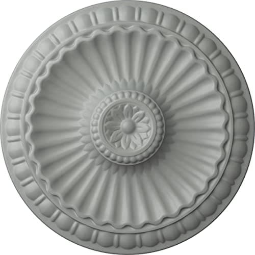 11 1/4"OD x 1 1/8"P Linus Ceiling Medallion