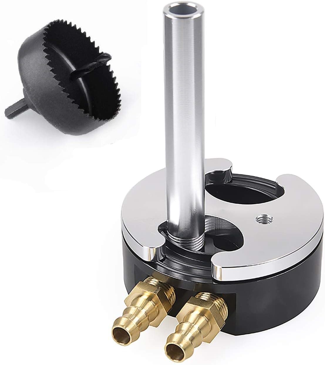 ZHSYMX Fuel Tank Sump Kit for Diesel Trucks with Integrated Return & Hole Saw
