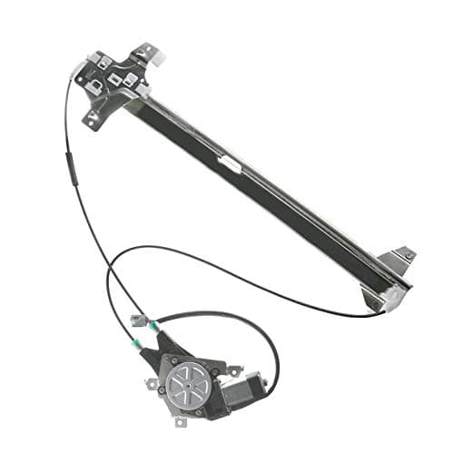 YHTAUTO Front Driver Side Power Window Regulator With 2-Pin Motor Assembly for Ford E-150 E-250 Econoline E-350 E-450 E-550 Super Duty
