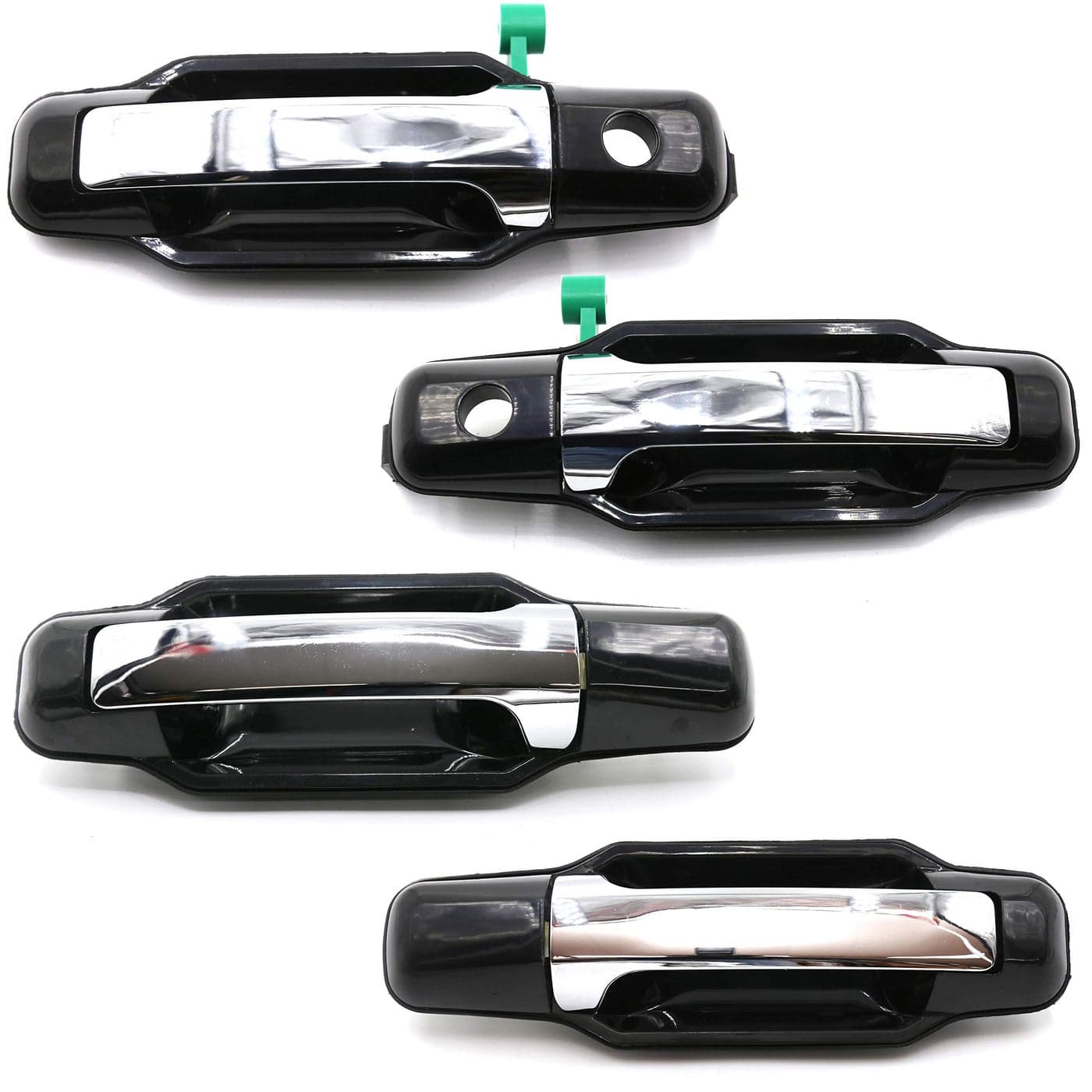 4Pcs 1Set Front Rear Left Right Exterior Chrome Door Handle for Kia Sorento 2003 2009