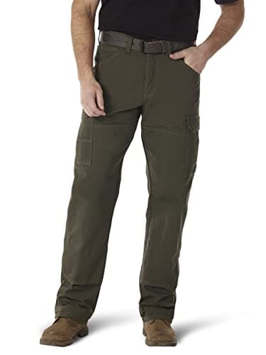 Wrangler Riggs Workwear mens Ranger work utility pants, Loden, 44W x 30L US