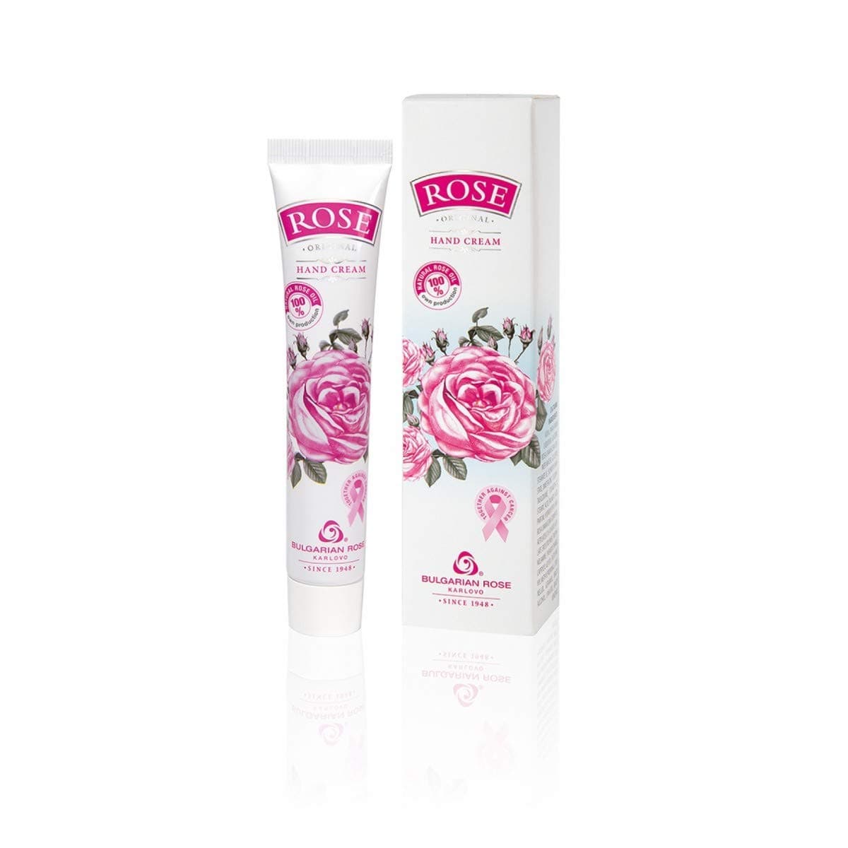 Hand Cream Rose Moisturizing Cream for Repairing Soothing Hands with Natural Rose Oil Omega 3 Vitamin F Protects Nourishes Moisturizes Hands 175 fl oz