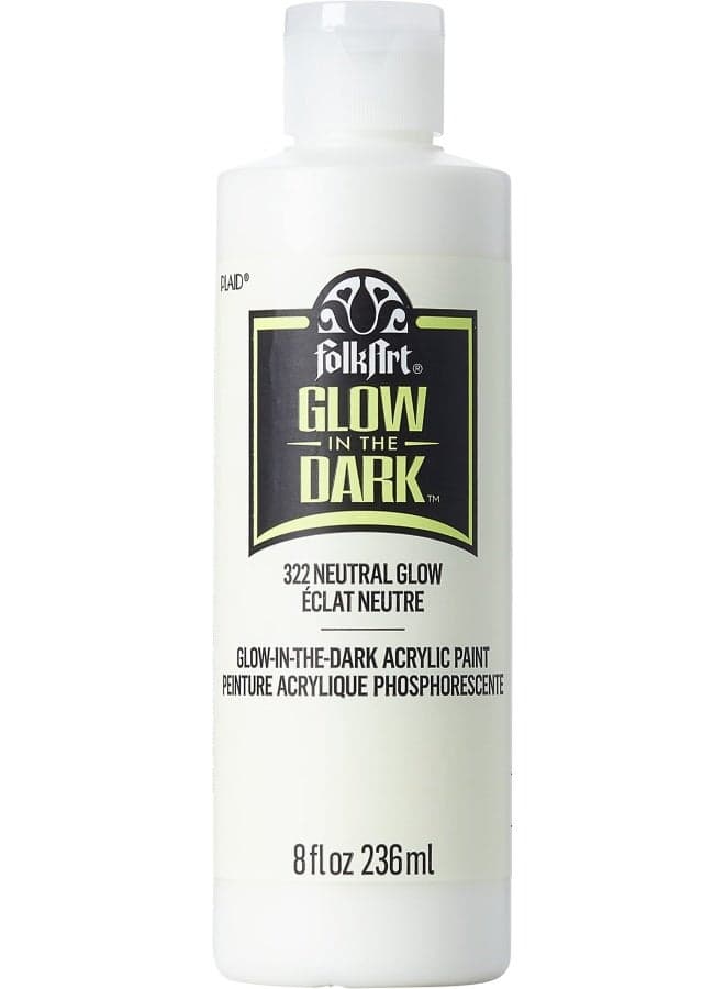 Glow In The Dark Paint 8 Oz Neutral 8 Fl Oz