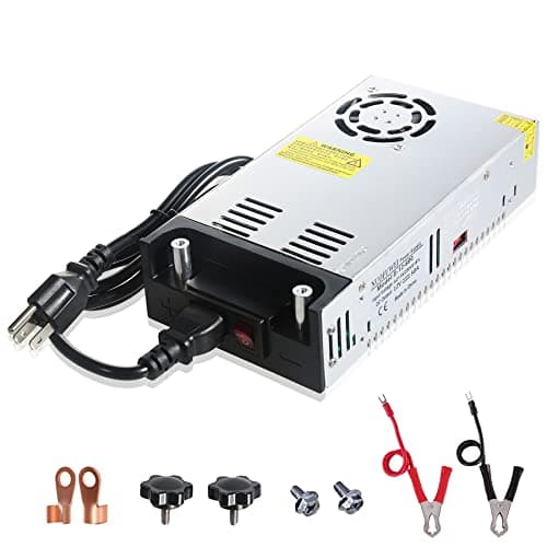 New Version DC 12V 50A 600W Switching Power Supply Adapter 110V AC to 12V DC Converter Power Supply Transformer PSU for 12Volt Motor Pump CCTV Security Camera Car Stereo 3D Printer