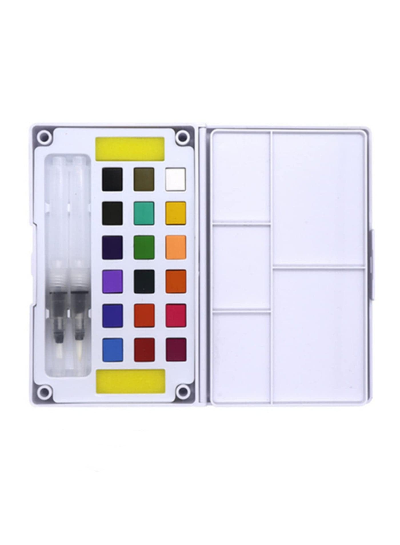 18 Colors Watercolor Paint Set with Water Brush Pens Art Supplies for Artists Amateur Hobbyists and Painting Lovers
