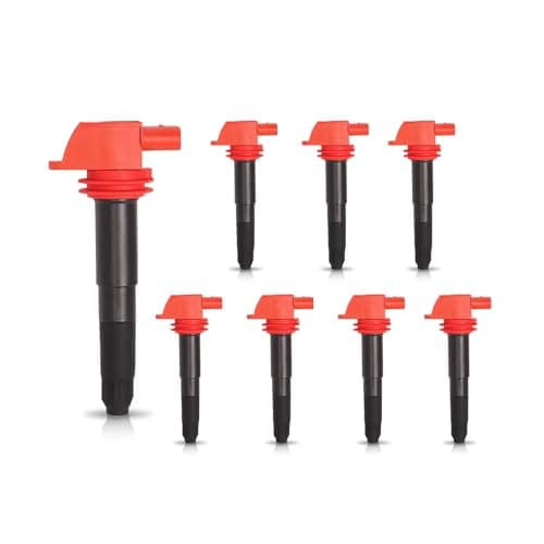 ENA Set of 8 Ignition Coil Pack Compatible with Porsche 2008 2009-2018 Cayenne 4.8L, 2011 2012 2013 2014 2015 2016 Panamera 3.6L V6, 2010-2016 Panamera 4.8 V8 Coils Replacement for UF660 C1793