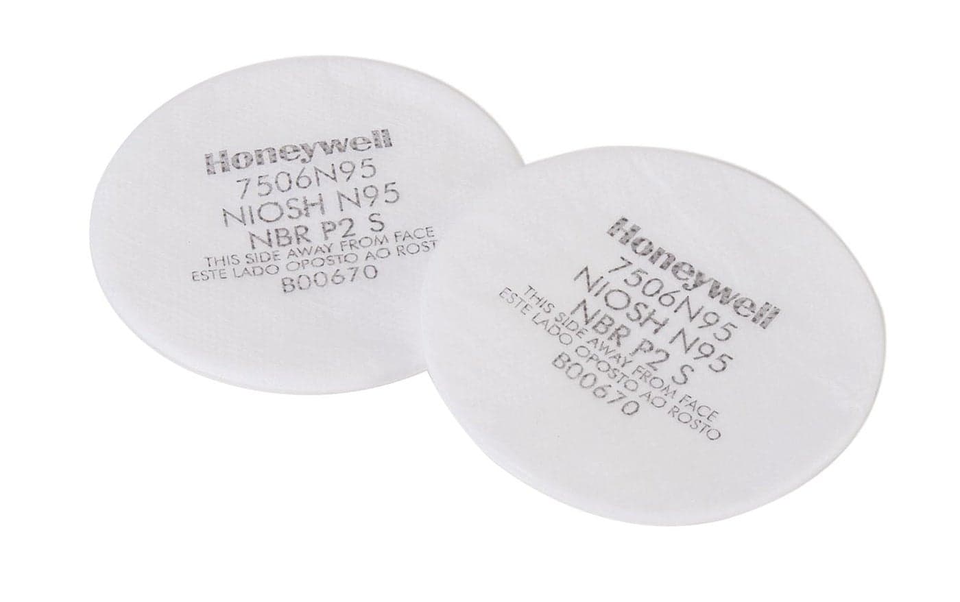HONEYWELL 7506N95 Respiratory Protection Filter - North N95 NIOSH Prefilter {10 Pack}