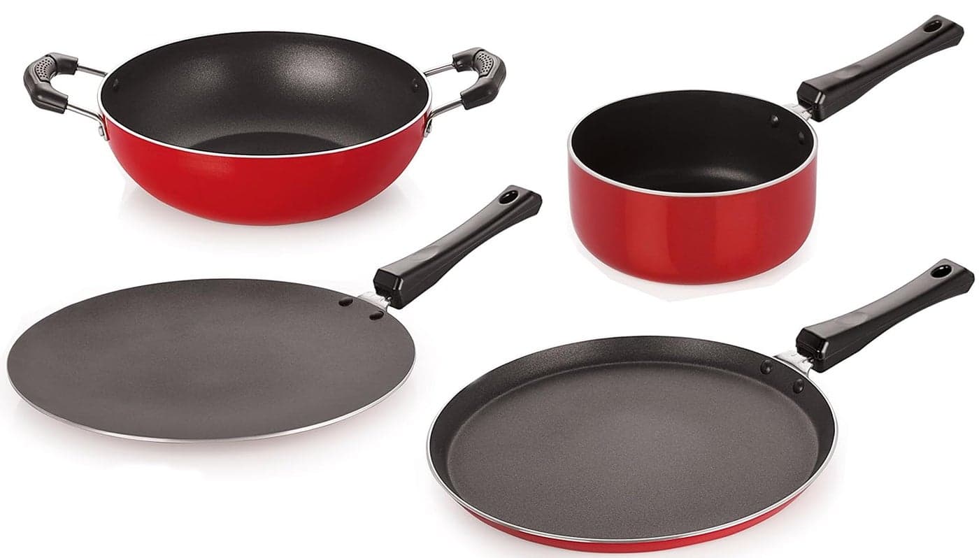 Nirlon Dishwasher Safe Non-Stick Aluminium Cooking Essential