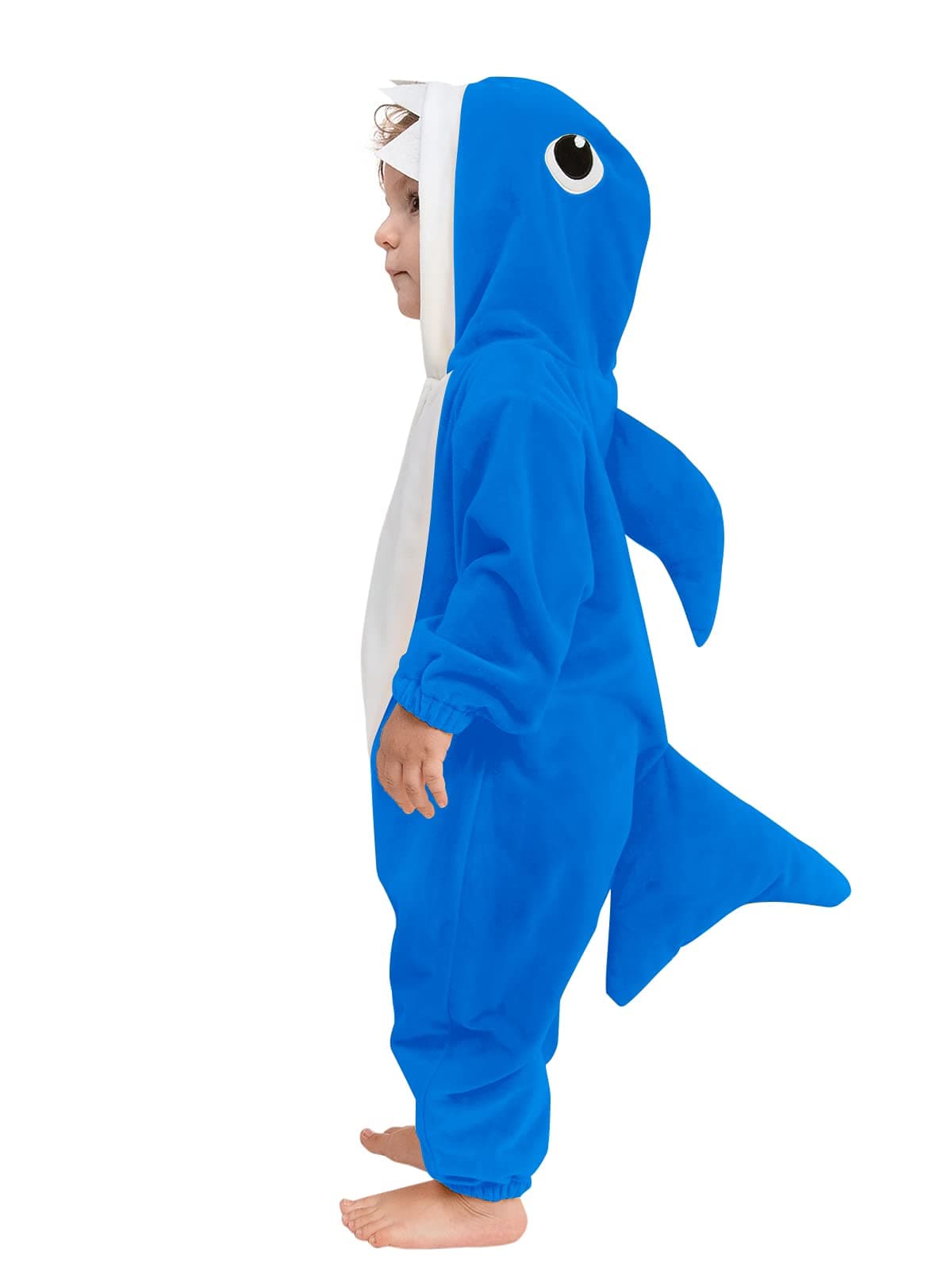 HSCTEK Newborn Baby Shark Costume Infant Animal Onesie Boys Girls Toddler Halloween Cosplay Pajamas Clothes Child Kids Blue 36 Months
