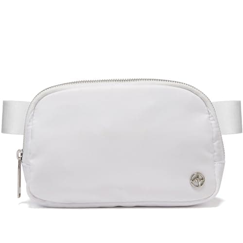 Pander Everywhere Belt Bag for Women, Fashion Waist Packs, Crossbody Bags, Everywhere Belt Bag with Adjustable Strap (Pure White).