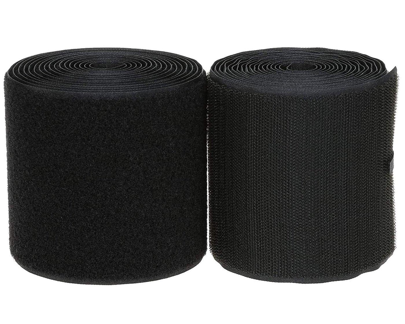 COTOWIN 3 Black Nylon Hook LoopSew on Fastener Tape3Yard