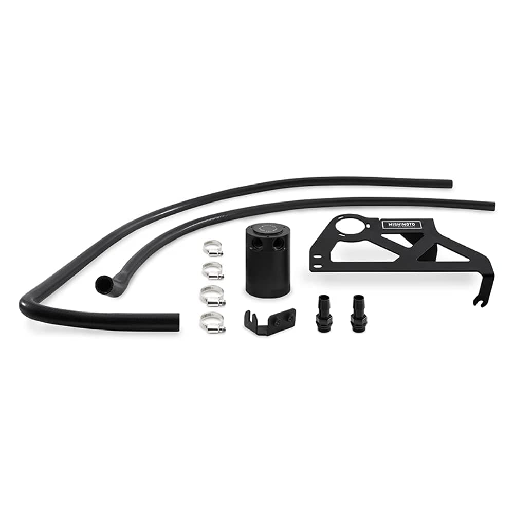 Mishimoto Baffled Oil Catch Can Compatible with Jeep Wrangler JK 20122018