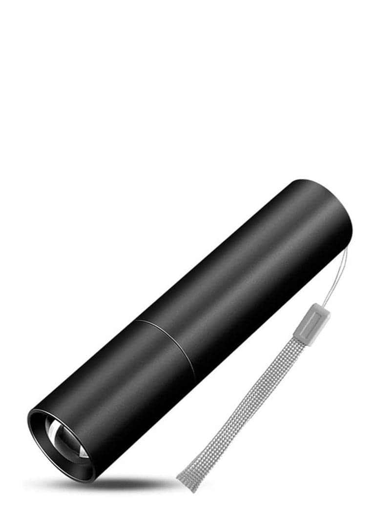 Flashlight Rechargeable Mini Bright LED Flashlight 3 Lighting Modes Waterproof Flashlight Telescopic Powerful Flashlight Outdoor Zoom Portable