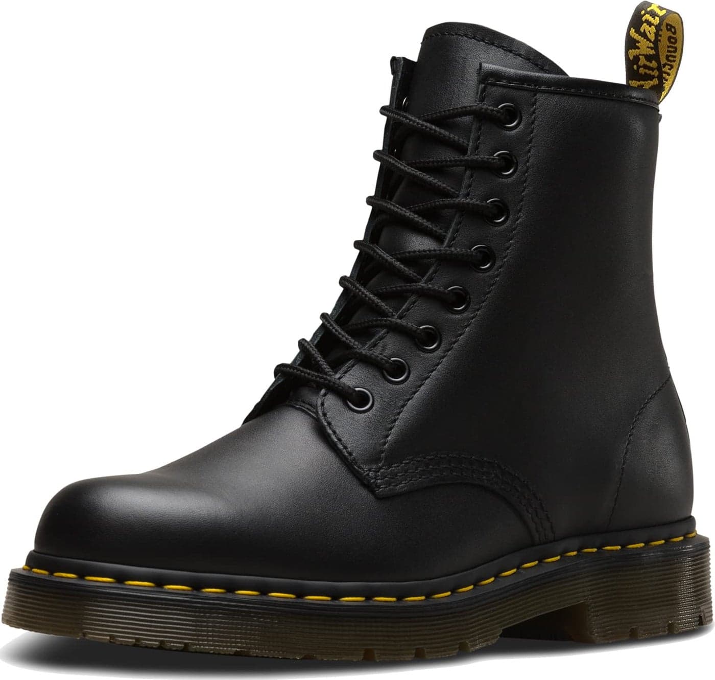 Dr Martens 1460 Originals 8Eye Unisex Black Soft Toe Slip Resistant 6 Inch Boot 50 MW