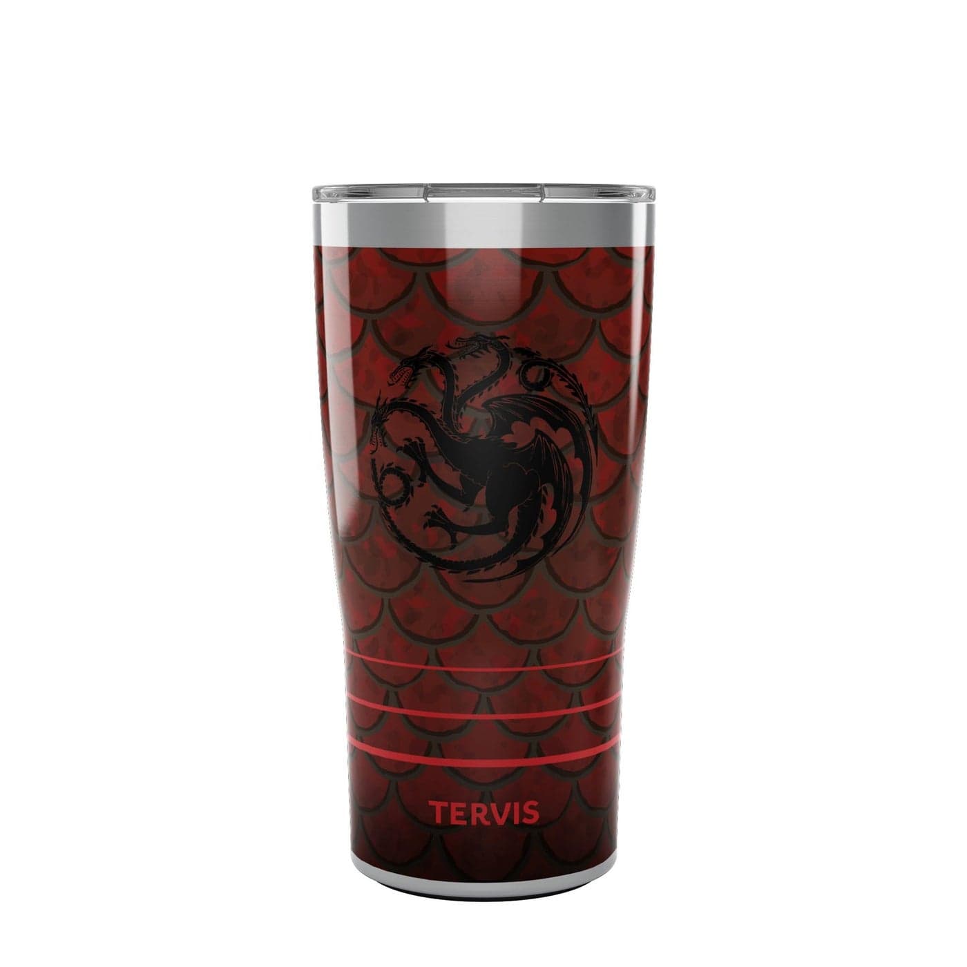 Tervis Traveler Game of Thrones House of the Dragon Scale Up Triple Walled Insulated Tumbler Travel Cup Keeps Drinks Cold Hot 20oz Stainless Steel