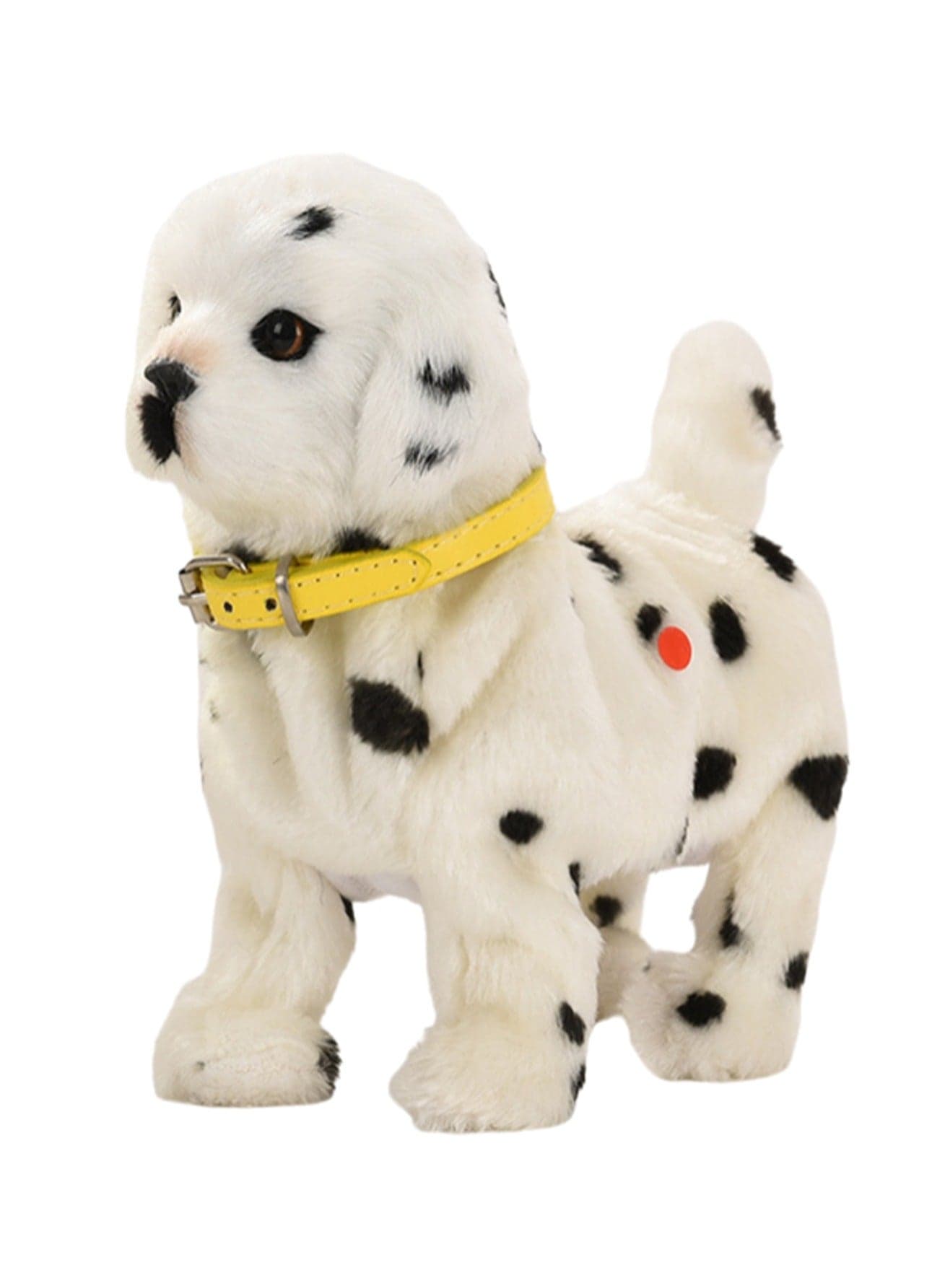 Dalmatian Electronic Dog Plush Toy Machine Simulates Barking, Can Walk, Plush Interactive Toy Suitable For Children And Babies