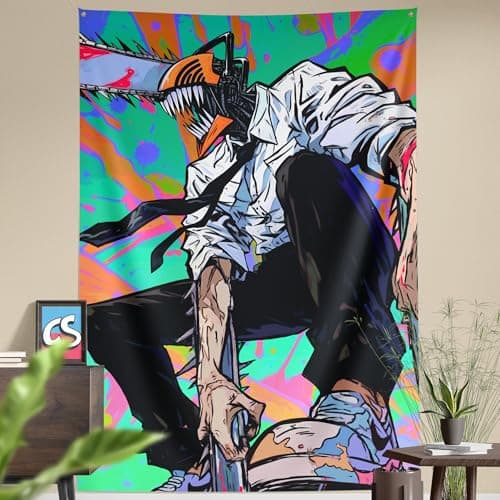 ComicSense.xyz Limitless Printed Anime Tapestry, Anime Theme Backdrop for Wall Hanging Home Decor Bedroom Living Room - 84 X 58 Inches
