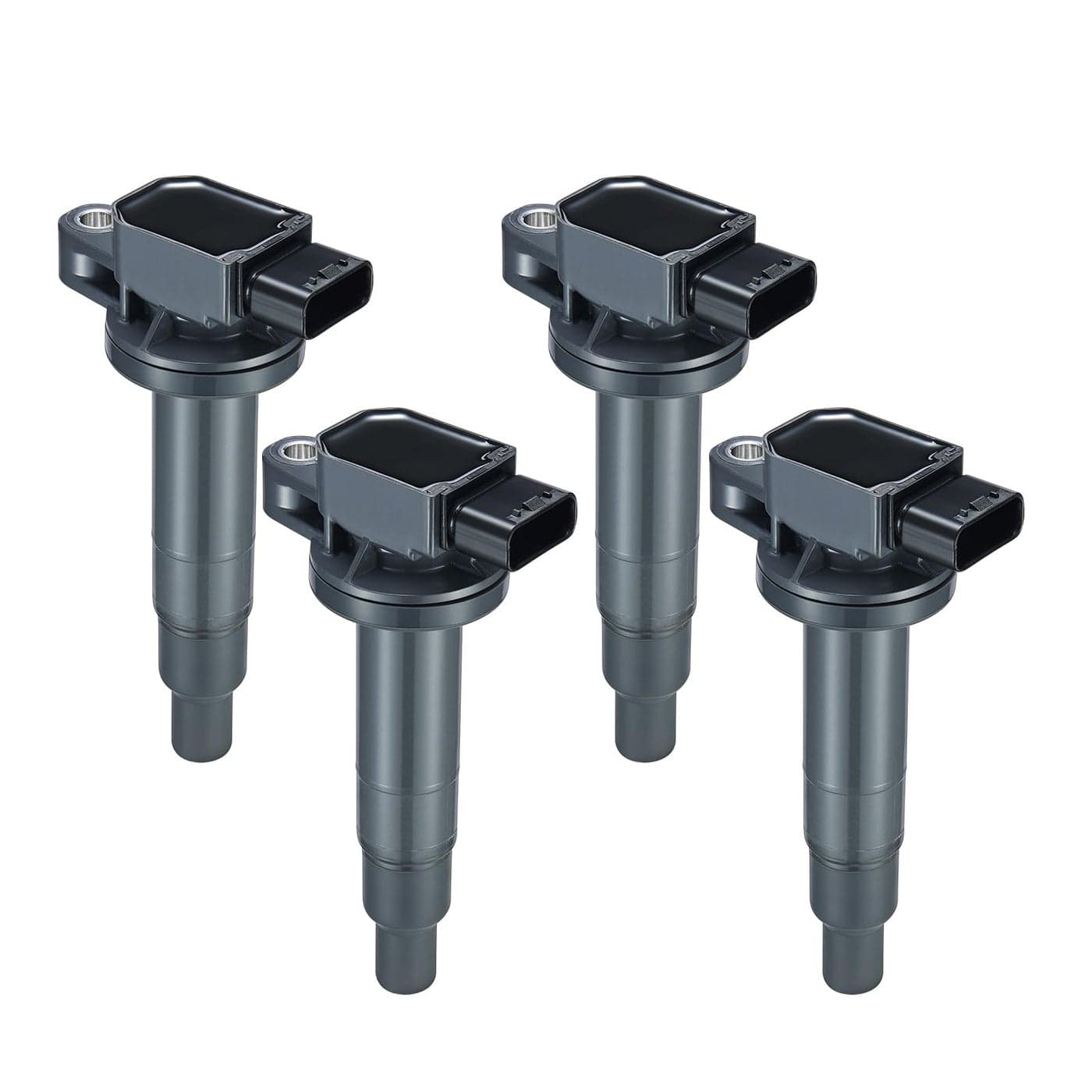 BDFHYK Ignition Coil Pack Set of 4 Compatible with Toyota Scion xA xB EchoPrius Prius C Yaris 13L 15L L4 Replacement for UF316 9091902240 UF316T