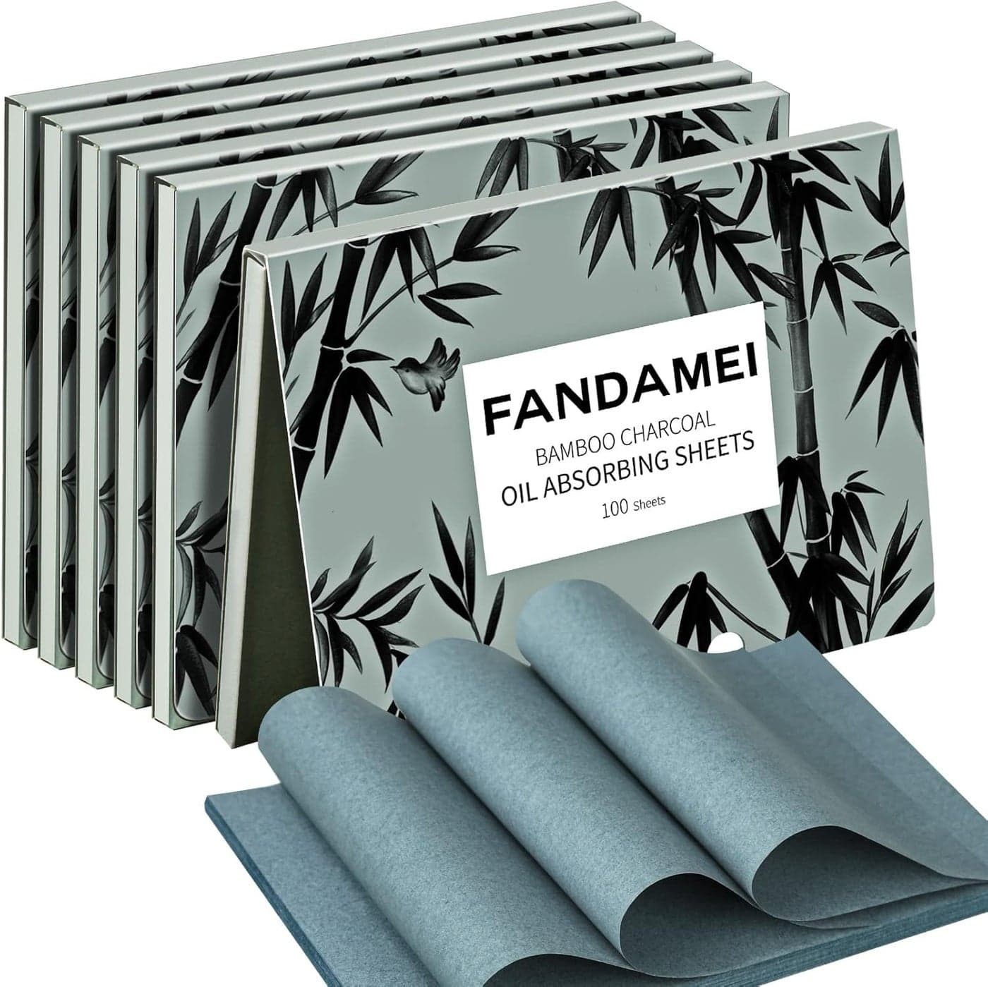 FANDAMEI 600 Counts Oil Blotting Sheets For Face Oil Blotting Papers For Face Blotting Paper for Oily Skin Oil Control Film Oil Absorbing Sheets For Face Oil Absorbing Tissues
