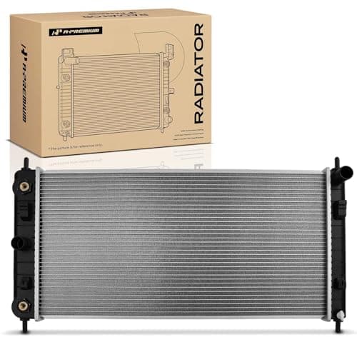 APremium Engine Coolant Radiator Assembly with Transmission Oil Cooler Compatible with Chevrolet Malibu 0812 Pontiac G6 0610 Saturn Aura 0709 Automatic Transmission Replace 52495681