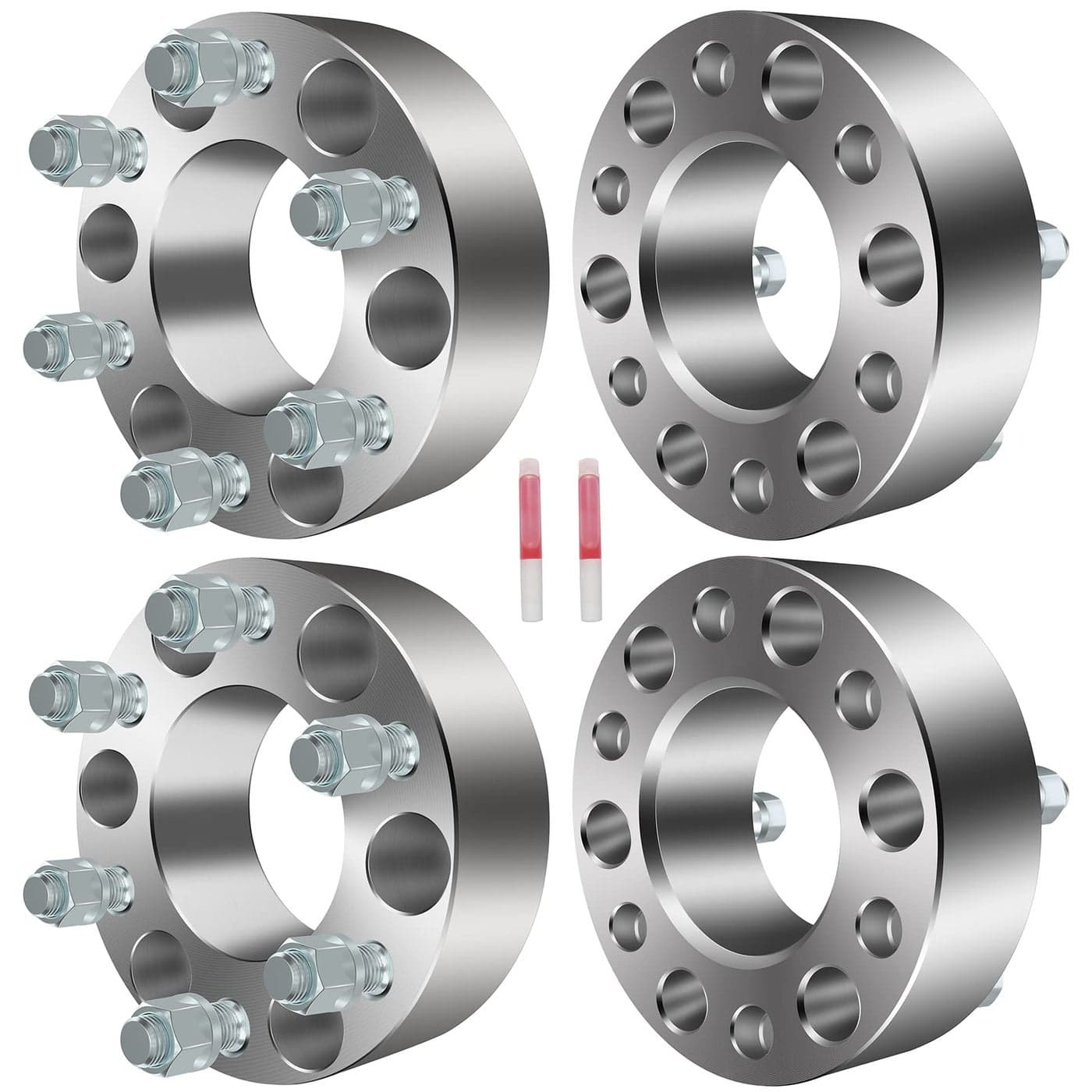 ECCPP 4PCS 6x135mm Wheel Spacers 2 inch 6 Lug 6x135 to 6x135 with 14x2 Studs 871mm Hub for 20032014 for ford Expedition 20042014 for ford for F150 20062014 for Lincoln Mark LT