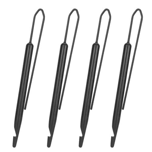 YiXjiuBP 4 Pcs Dreadlock Crochet Hook Dual End Dreadlock Interlocking Tool Hair Knitting Braiding Tools for Hairstyles DIY Bracelets Handcraft