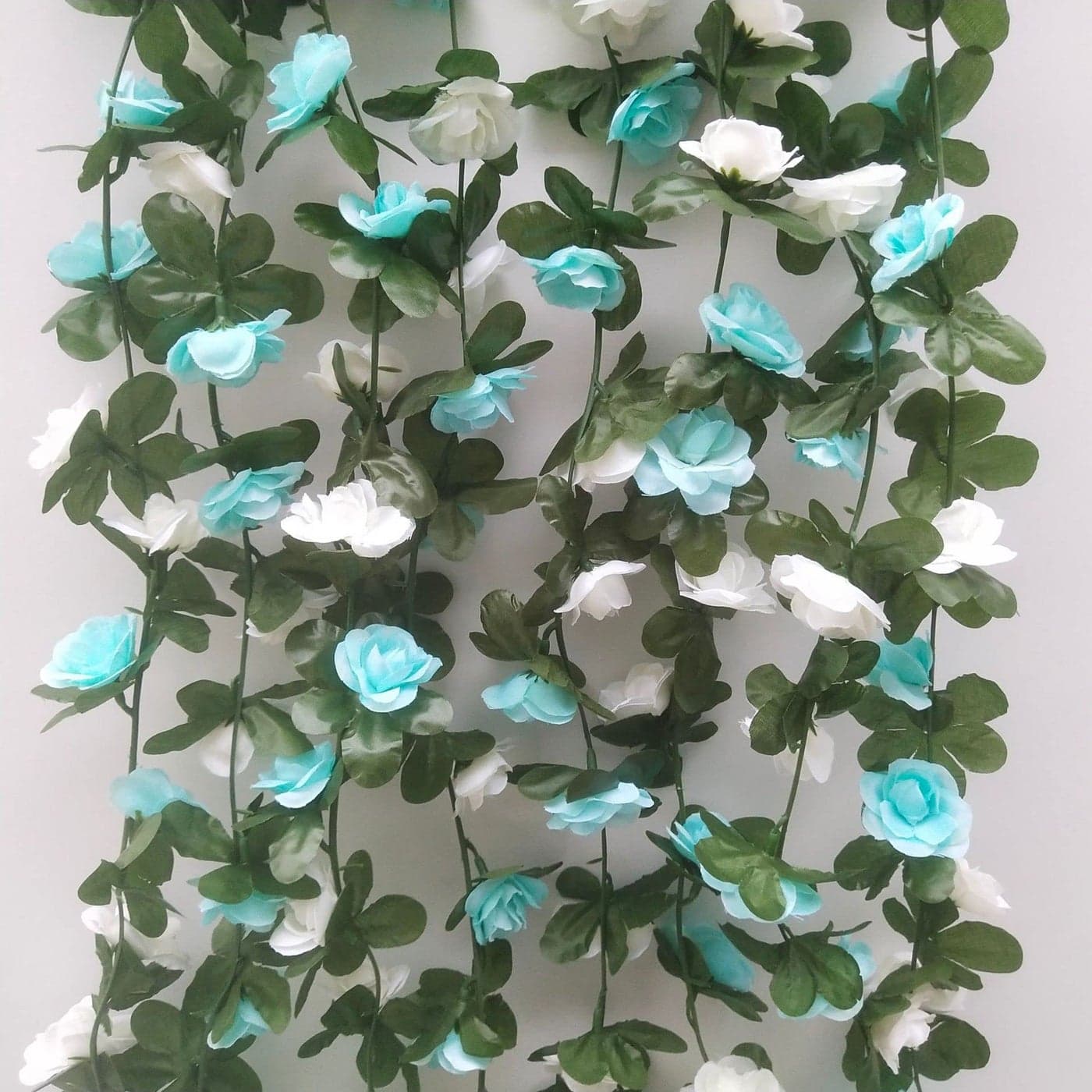 WEISPARK Fake Flower Garland 10pcs 82 FT Artificial Rose Vine Flower Plants Hanging Rose Ivy for Home Hotel Office Wedding Party Garden Craft Art Dcor