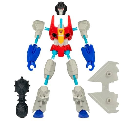 TRANSFORMERS MixMashers Starscream Custom MixandMatch Action Figure Accessories 5InchScale 12 cm Robot Toys for Kids Ages 4