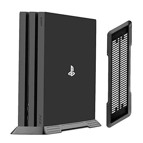 PSS PS4 Pro Vertical Stand for PS 4 Pro with Integrated Cooling Vents and Non-Slip Feet