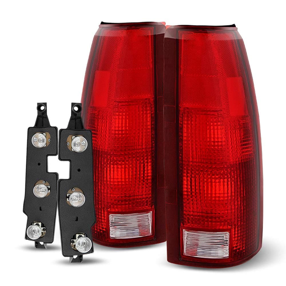 ACANII For 19881998 ChevyGMC C10 CK 1500 2500 3500 Silverado Yukon Suburban Tahoe Tail Lights Lamps wCircuit Board