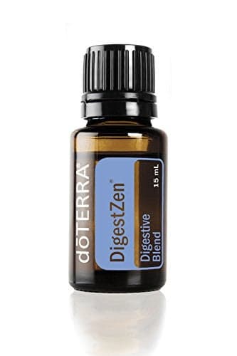 doTERRA DigestZen 15ml Pure Essential Oil Digestive Blend with Peppermint Ginger and Other Natural Oils to Help Reduce Gas Indigestion and Upset Stomach