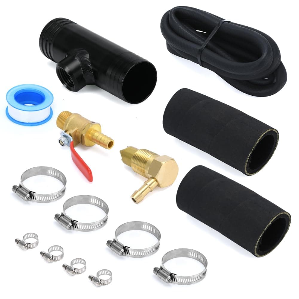 PQY 11025 Auxiliary Fuel Tank Install Kit Diesel Installation Kit for Truck Gravity Feed Auxiliary Fuel Tank with 1 12 Fill Line