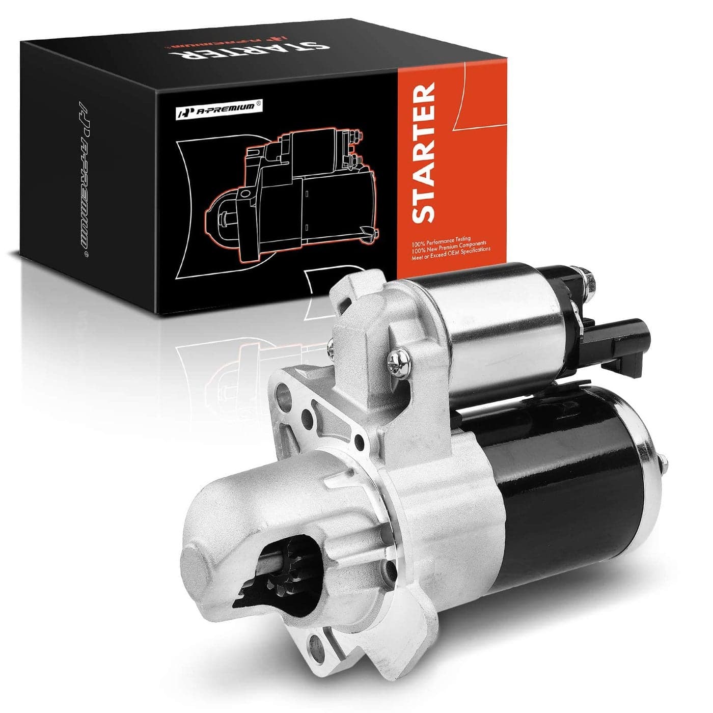APremium Starter Motor Compatible with Chevrolet Camaro 20102014 Cadillac ATS 20132014 CTS 20052014 SRX 20062009 STS 28L 30L 36L 12V 14KW 12 Teeth Clockwise Replace 12610857