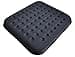 Tektrum Thick Orthopedic Cool Gel Seat Cushion with Cooling Vents for Wheelchair Office Home CarSupport for Low Back Tailbone Hip Prevents Sweaty Bottom Promotes Healthy Posture GS1201BLK