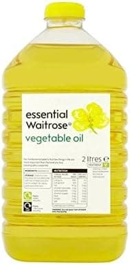 Vegetable Oil Essential Waitrose 2L Pack of 4