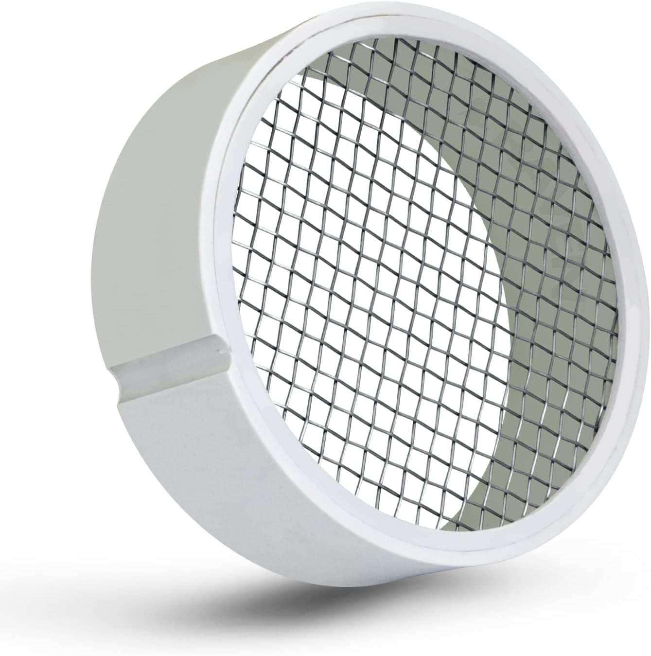 Raven R1510 PVC Termination Cap Mesh Screen Vent Cover - 4" Inner & 4.5" Outer Diameter