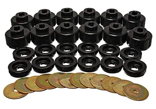 Energy Suspension 3.4156G Body Mount Set, Black