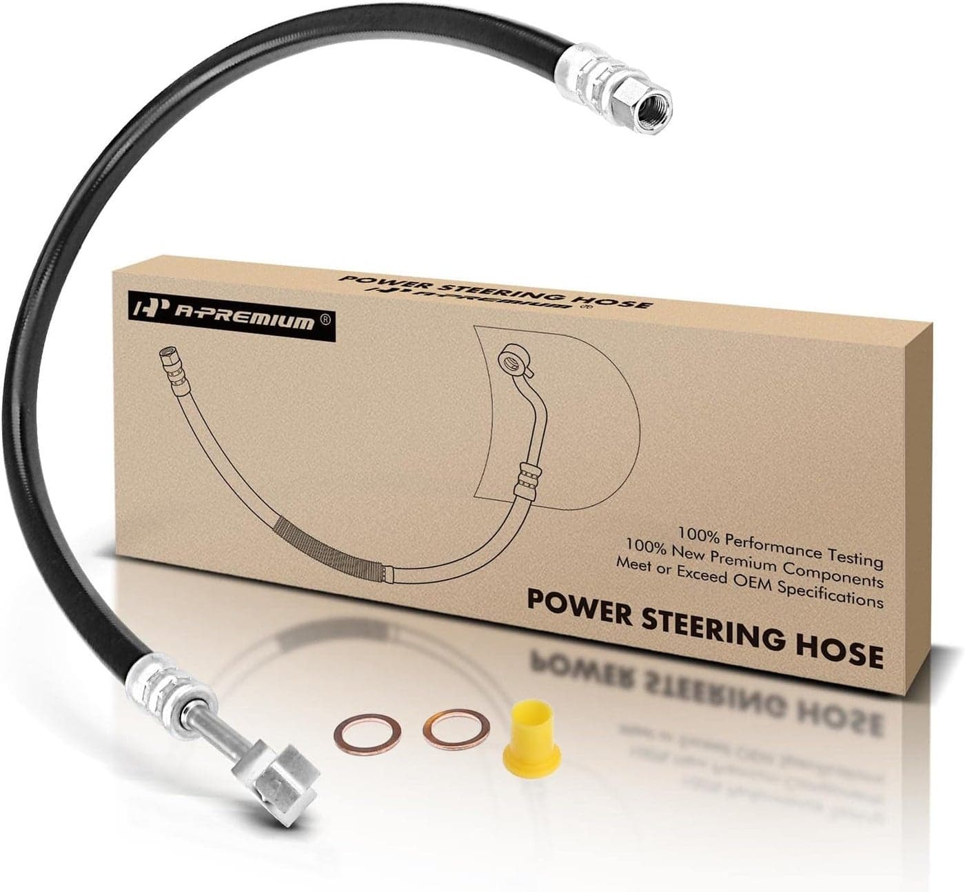A-Premium Power Steering Pressure Hose Line Assembly for Mitsubishi Mirage 1999-2002