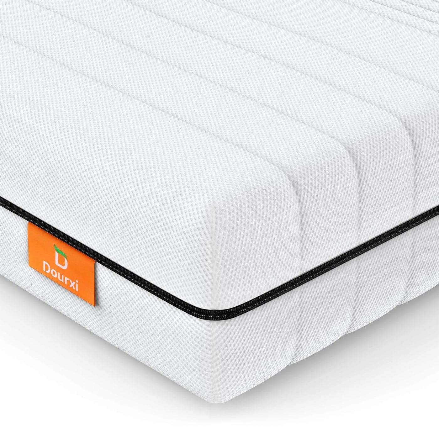 Dourxi Crib Mattress Breathe Through Baby DualSided Comfort Memory Foam Toddler Mattress with Washable 3D Mesh Cover Fits Standard Full Size Crib and Toddler Bed 52x275x6 inch