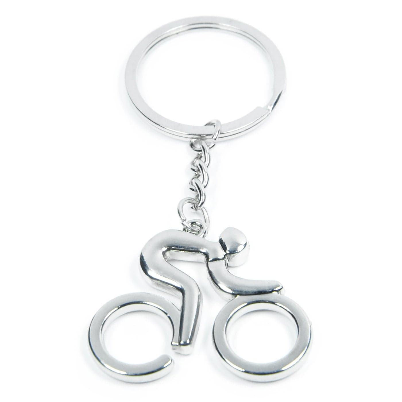 Cycling Lover's Keychain Vitality Bicycle Key Chain Upscale Lucky Key Ring Active Bike Key Chain Bicycle Race Souvenir (Riding Keychain A)