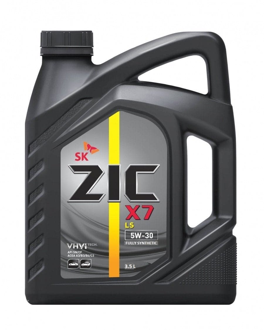 ZIC X7 5W30 API SN VHVI TECHNOLOGY FULLY SYNTHETIC ENGINE OIL (3.5 LITER CAN)