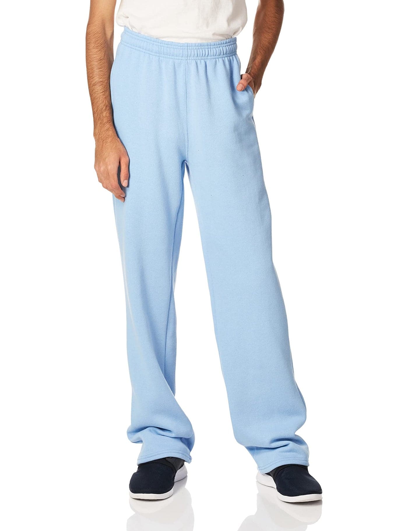 Soffe Mens Premiere Pocket Sweatpant Light Blue Small