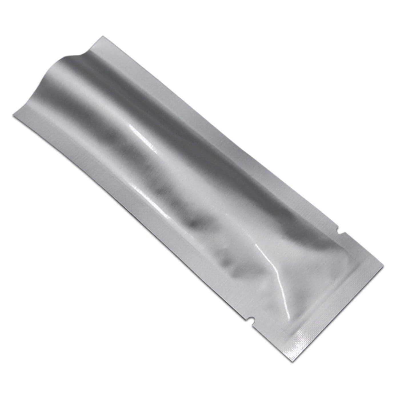 PABCK 100 Pcs 157x551 inch Inside Size 118x512 inch Coffee Food Storage Heat Sealable 334mil Mylar Pure Foil Bag Vacuum Pouch for Sampling Packaging Aluminum Foil Package