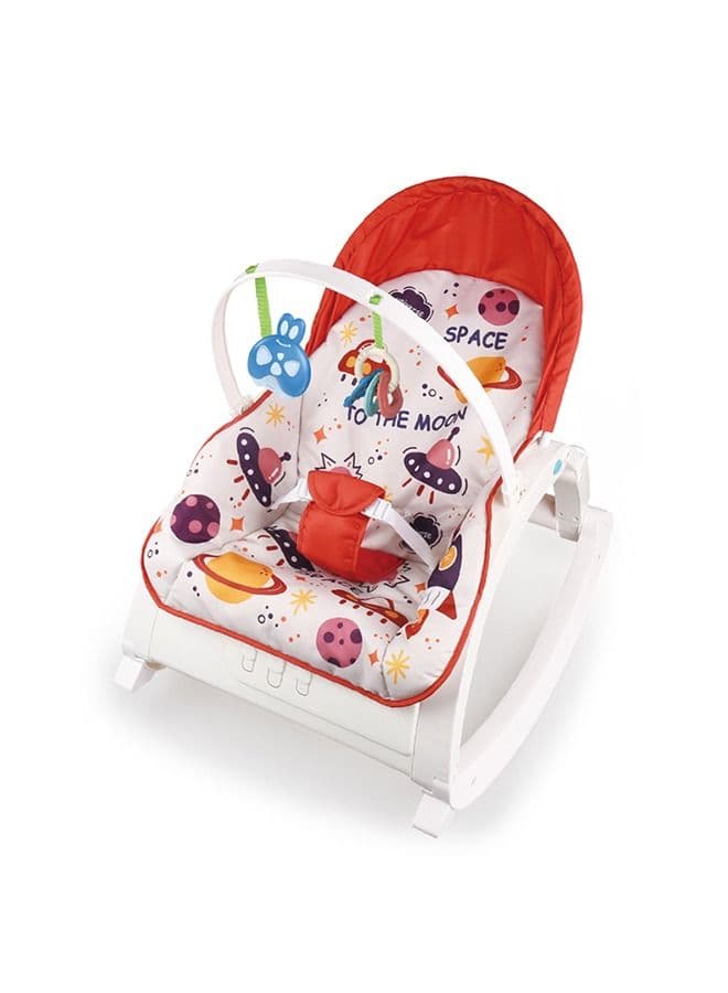 Toddler Baby Portable Rocking Chair With Music Baby Rocker
