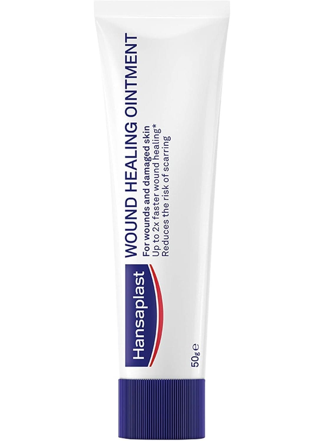 Hansaplast Wound Healing Ointment | Supports wound healing I Scar Reducer | Reduces risk of scarring | Very skin friendly | Suitable for babies I Free of animal derived substances I 50g