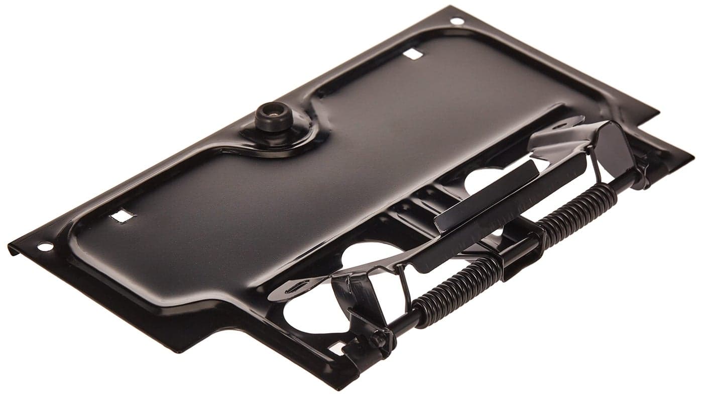 OmixAda 1123301 License Plate Bracket Black OE Reference 55007403 Fits 19781995 Jeep Wrangler YJ